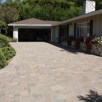 Pacific Palisades, CA Interlocking Pavers Driveway