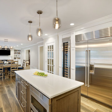 Central Colonial First Floor Remodel
