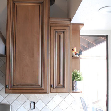 Littleton Kitchen - Cabinet detail