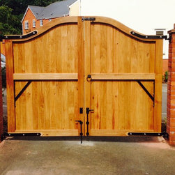 Driveway gates - Iroko (Hardwood) - Products