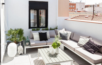 30.000 € transforman un piso pequeño con terraza en Madrid