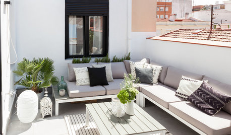 30.000 € transforman un piso pequeño con terraza en Madrid