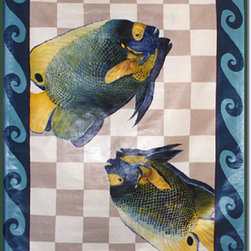 angle fish floor mat - Flooring
