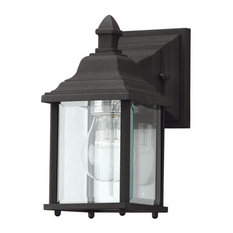 Dolan Designs 930 Charleston 1 Light 9"H Outdoor Wall Sconce - Black
