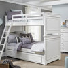 Canterbury Complete Twin Over Twin Bunk Bed, Natural White