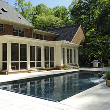 Porch and pool