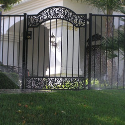 Wrought Iron Fence & Gates - Windows And Doors