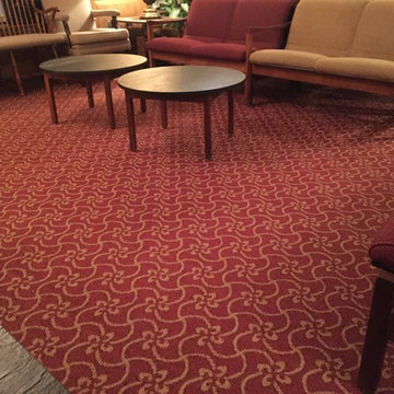 Masland Carpet Installation In A Medical Facility - Oak Park Illinois