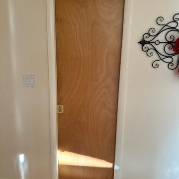 Before — Original Pocket Door