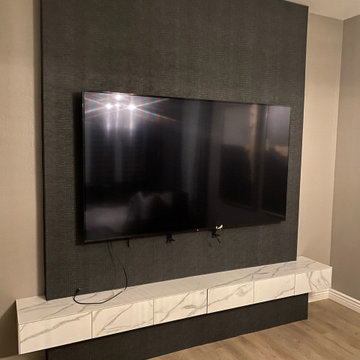 Wallpaper installation Living Room in Ardmore