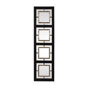 Uttermost Tadon Black Rectangle Mirror
