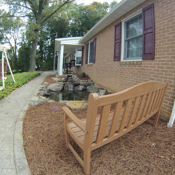 Front Yard Pond Install