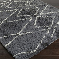Scout Area Rug |  Black - Area Rugs
