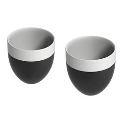 11 oz. Naturally Cooling Ceramic Glasses (Set of 2) - Mugs