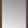 46"x79" Custom Framed Mirror, Ornate Brown