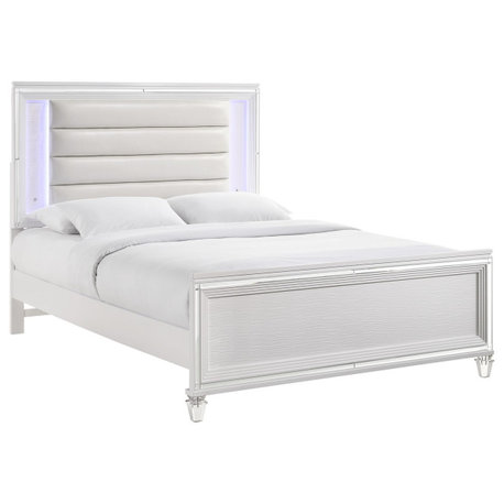 Picket House Furnishings Charlotte Youth Full Platform Bed, White