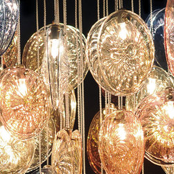 REEF - COLORED HAND BLOWN GLASS PENDANT LIGHTING - Products