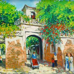 The Old Gate - Paintings