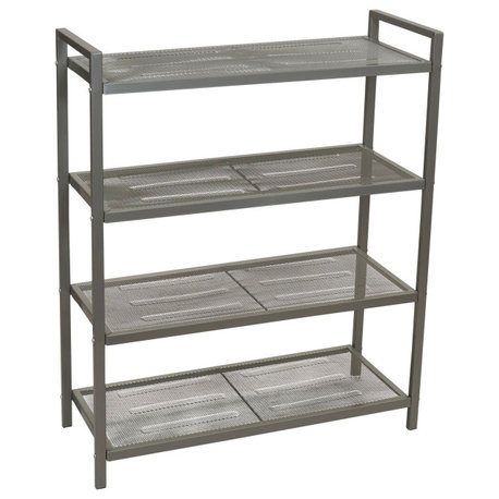 4-Tier Metal Shoe Rack