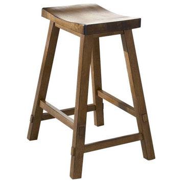 Bowery Hill 24" Counter Stool in Tobacco