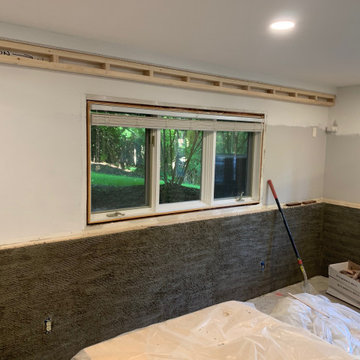 Basement with Speak easy, Theater, Workout room and Lounge area - under constru