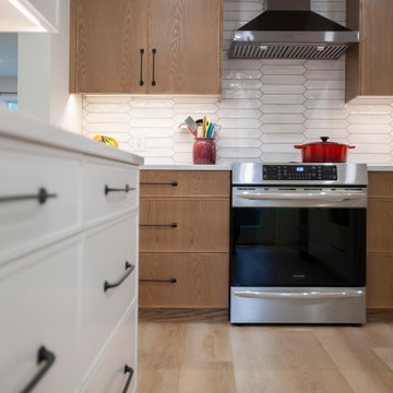 Fresh Galley-Style Kitchen