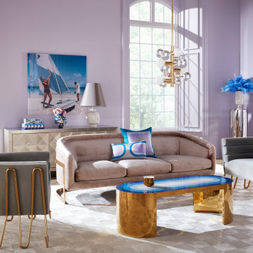 Harlequin Capsule Cocktail Table