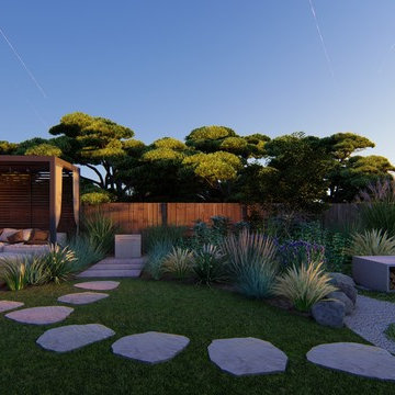 Transforming an Empty Backyard | Dry Tolerant Landscaping