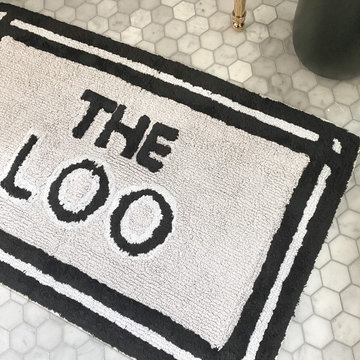 Glam Half Bathroom Project