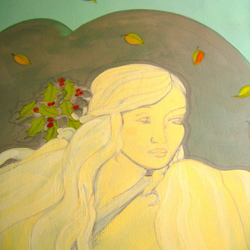 Winter & Summer mural