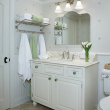 Master Bath Train Rack