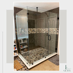 Corner Shower Enclosure - Shower Doors