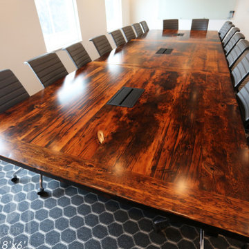 Boardroom Tables made from Reclaimed Wood