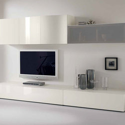 Spar Logika Wall Unit Composition LK19 - $3,675.00 - Entertainment Centers And Tv Stands