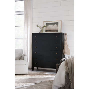 Ciao Bella Six-Drawer Chest, Black