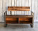 Reclaimed Wood Storage Bench