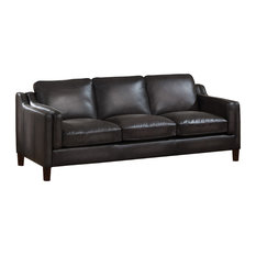 Unique Leather Sofas Houzz Amax Leather Ballari Sofa Weathered Gray Sofas