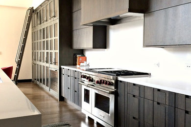 Design ideas for a contemporary kitchen in Denver.