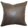 Kameron Plain Pillow Claret, 24"x24"