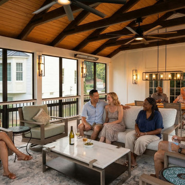 Multi-Level Deck, Screened Porch & Swim Spa