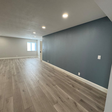 Home Remodel/ One Bath/paint/popcorn removal/LED Can lights/baseboards/Flooring