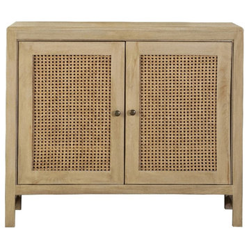 Coaster Amaryllis Rectangular 2-door Wood Accent Cabinet Natural