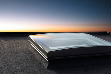 NEW VELUX Curved Glass Rooflight Exterior