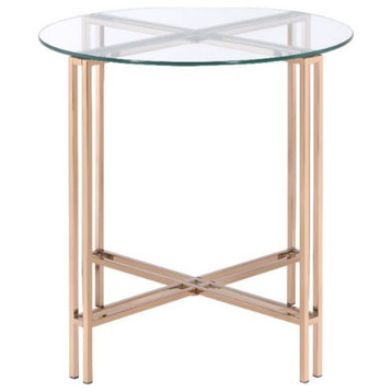 End Table, Champagne