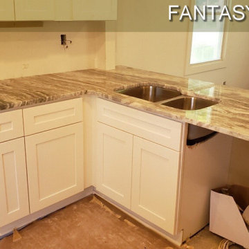 FANTASY BROWN MARBLE COUNTERTOPS