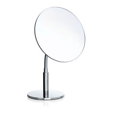 Blomus Vista Vanity Mirror Flex Polished Bathroom Mirrors Modern Articulating Arm Wall Mirrors Houzz