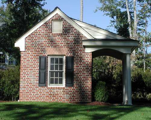 Brick Shed Houzz