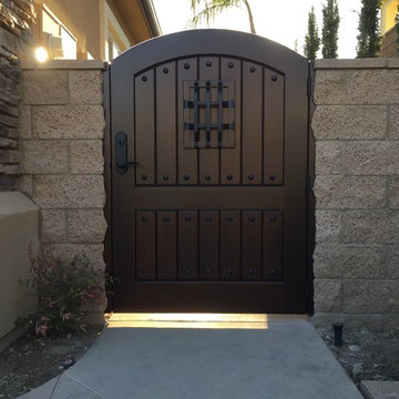 Tuscan Style Custom Gates by Garden Passages