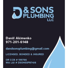 D & Sons Plumbing