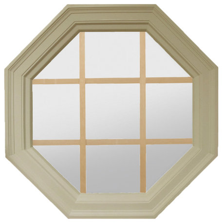 Large Four Season Town Light, Sand Poly, Low-E With Grille 2-9/16" Jamb